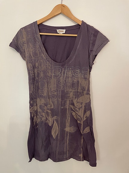 Diesel T-paita M violetti