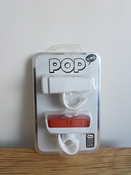 Polkupyörän valot "POP" Knog front & rear