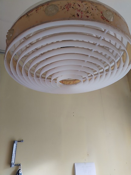 IKEA kattovalaisin valkoinen / beige