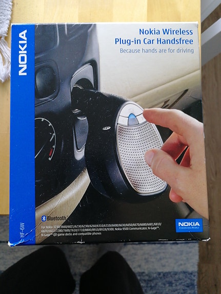 Nokia plug-in car handsfree Bluetooth-autohandsfree