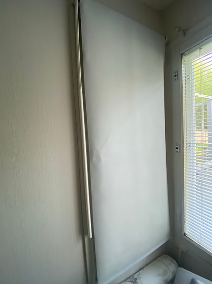 IKEA rullaverho valkoinen 60x195