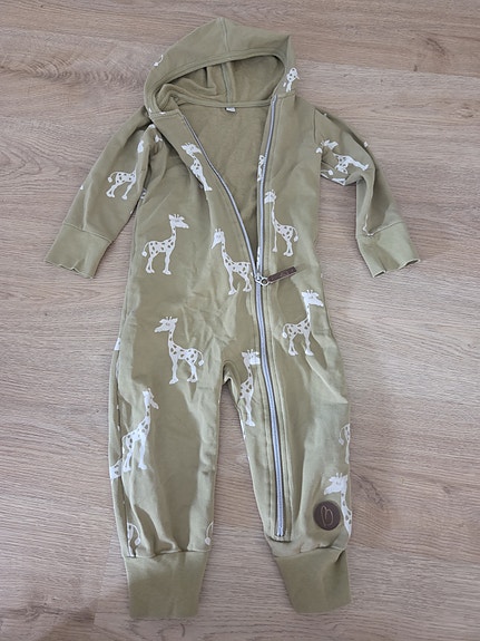Blaa lasten jumpsuit koko 86/92 vihreä unisex