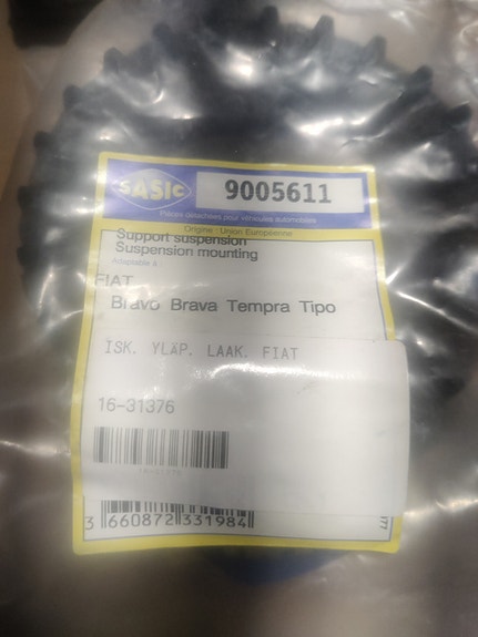 etuiskunvaimentimen tukilaakeri Fiat Bravo Brava Tempra Tipo