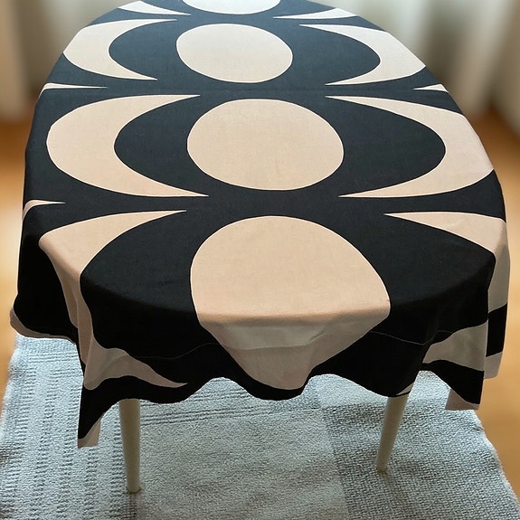 Marimekko ”Kaivo” - vintage kangas / pöytäliina - 125x159 cm