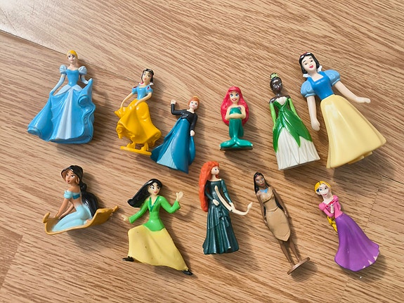Disney prinsessa lelufiguurit