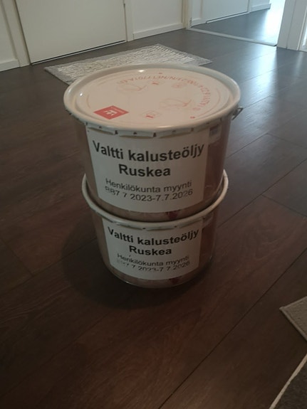 Tikkurila Valtti kalusteöljy ruskea
