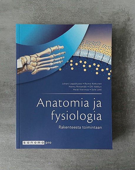 Anatomia ja fysiologia -kirja