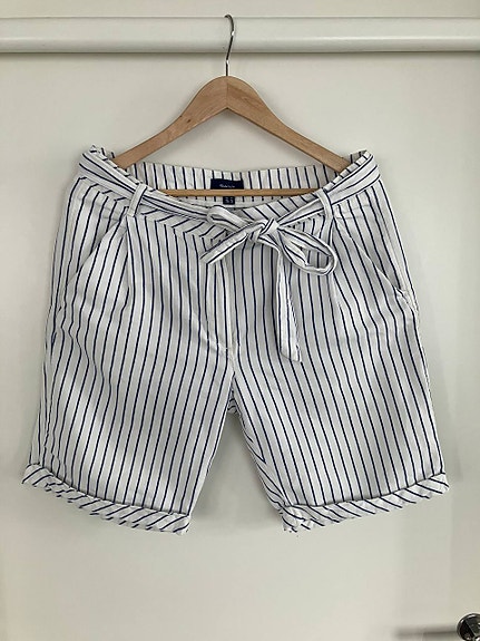 Gant pellava-puuvilla shortsit Koko L