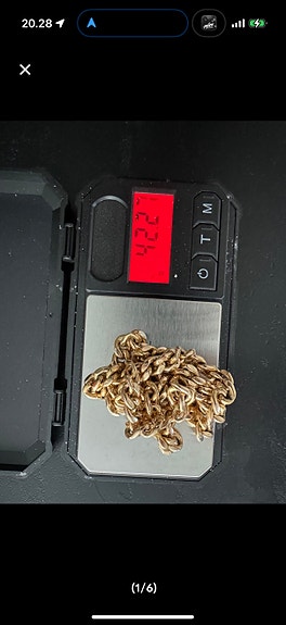 14k Kultainen Panssariketju