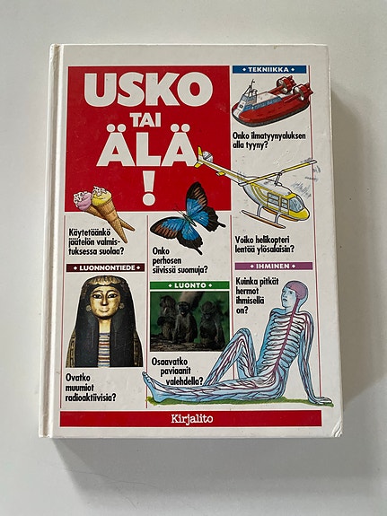 Usko tai älä! tietokirja lapsille