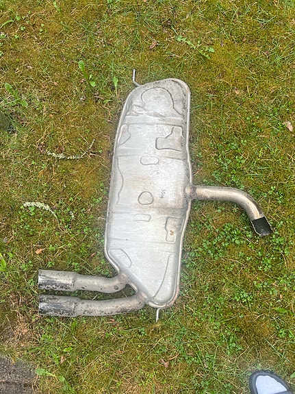 Audi A3 8P 1.4 TFSI takaäänenvaimennin / takapönttö