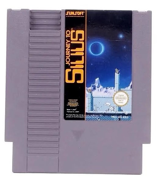 Ostetaan Nintendo 8-bit Journey to Silius -peli