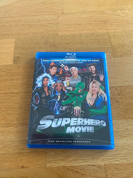 Superhero movie blu ray