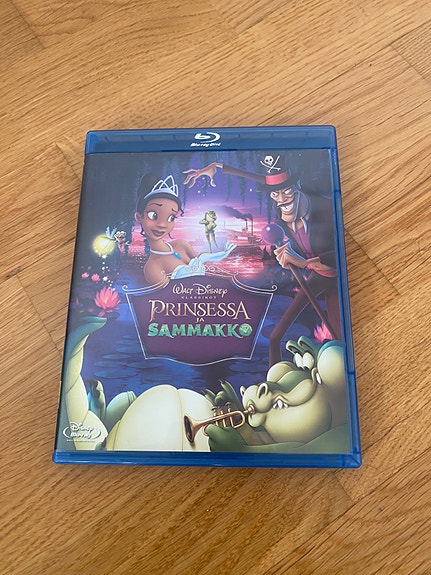 Prinsessa ja sammakko blu ray