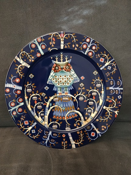 Iittala Taika sininen lautanen 27cm