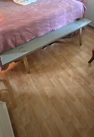 Wanha pitkä penkki