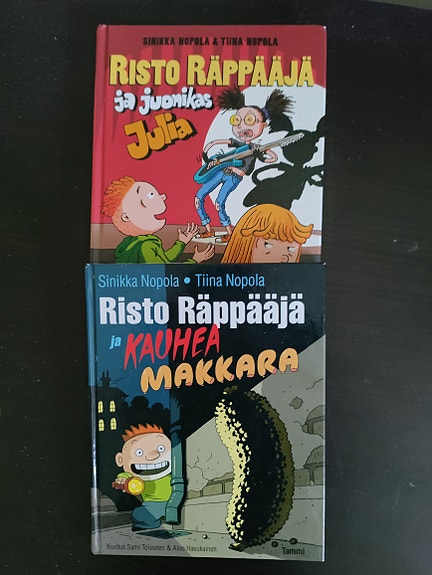 Risto Räppääjä-kirjat