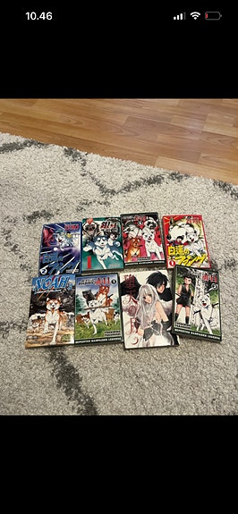 manga kirjoja