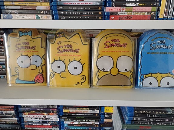The Simpsons DVD-bokseja