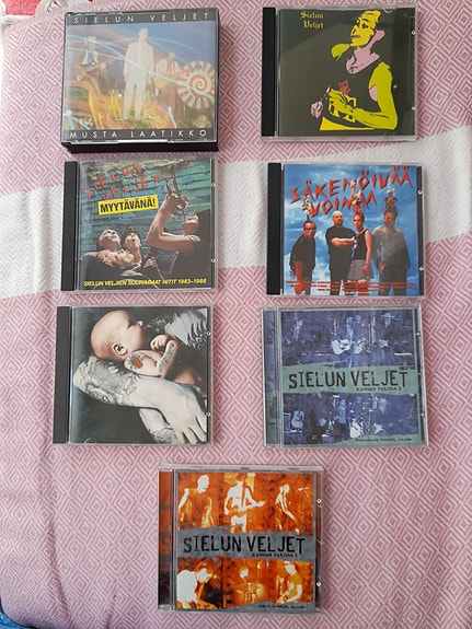 Sielun veljet cd levyjä