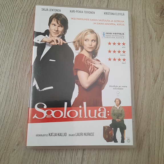 Kotimainen SOOLOILUA dvd-elokuva
