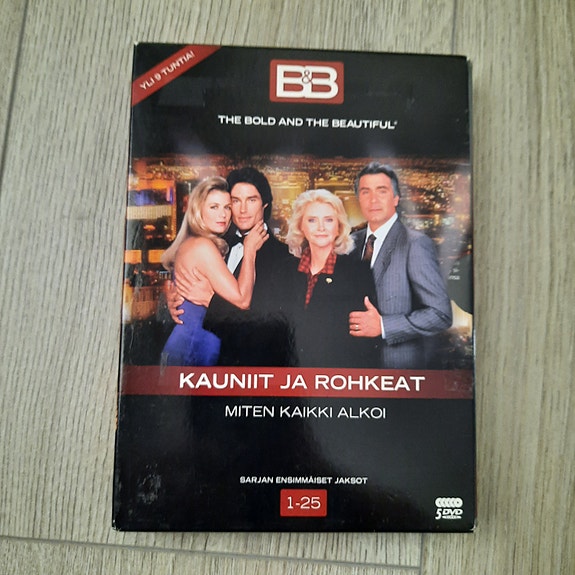 KAUNIIT JA ROHKEAT dvd jaksot 1-25