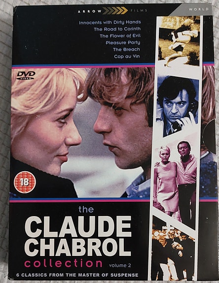 The Claude Chabrol Collection DVD-boksi (Arrow Films)