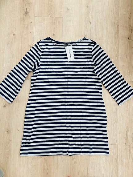 marimekko tasaraita PERETTA mekko M