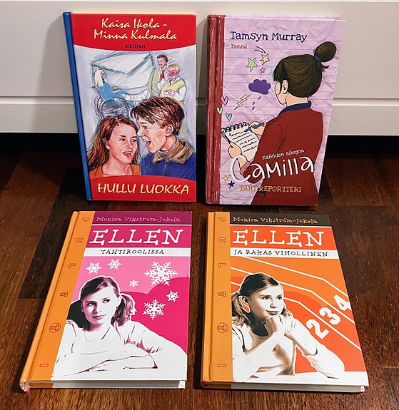Tyttökirja 4x : mm Hullu luokka + Ellen tähtiroolissa