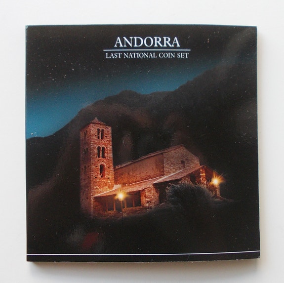 Andorra 2013 Last National Coin Set Rahasarja UNC