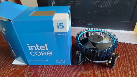 i5 14400 f vakio Intel prosessori jäähdytin