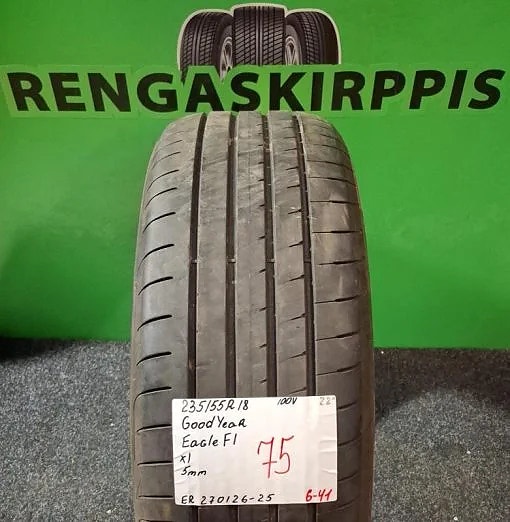 235/55R18 GoodYear Eagle F1 100V kesärengas
