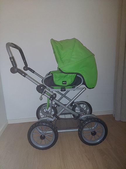 BRIO lastenvaunut vihreä