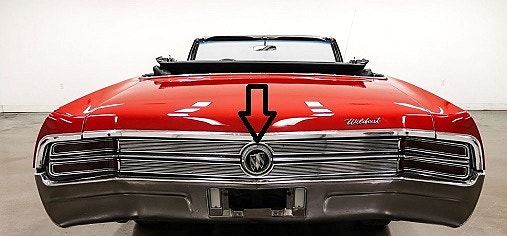 Buick Wildcat 1965 bensaluukun koriste