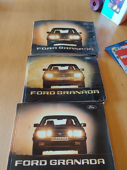 Ford Granada mk3 kirjallisuutta