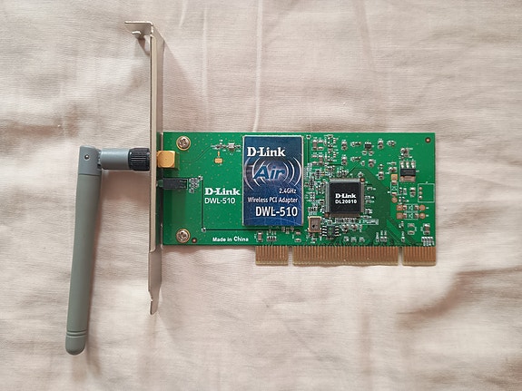D-Link DWL-510 PCI Wlan-sovitin