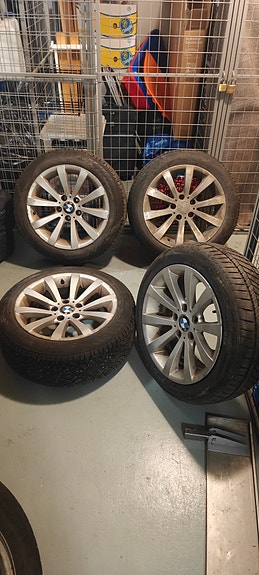 BMW alumiinivanteet ja renkaat 4 kpl