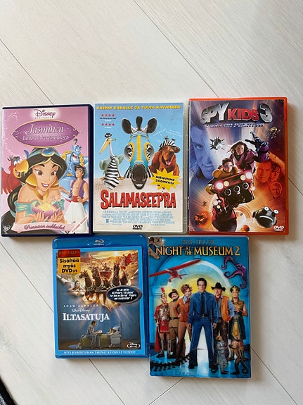 Lasten DVD- paketti