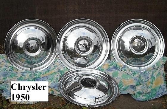Chrysler pölykapselit sarja 1950