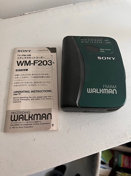 Sony walkman kasettisoitin