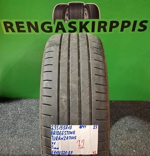 235/55R18 Bridgestone Turanza T005 kesärengas