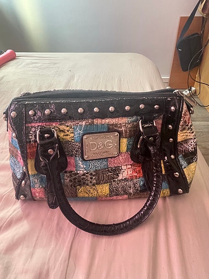 Dolce & Gabbana  monivärinen käsilaukk