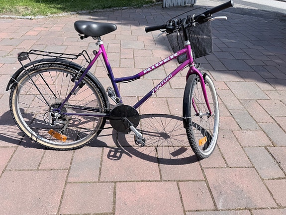 Tunturi polkupyörä 26" violetti
