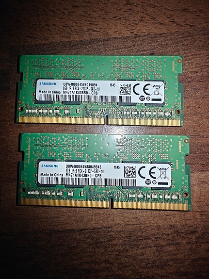 2x 8gb ddr4 muistikammat