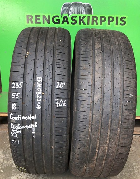 235/55R18 Continental EcoContact 6 kesärenkaat