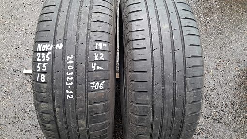 235/55R18 Nokian kesärenkaat