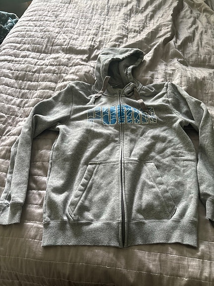 Puma huppari M harmaa