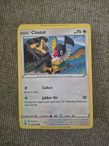 Pokemonkortti pino
