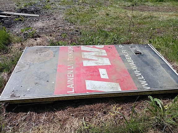 3 kpl. parävaunun ovia