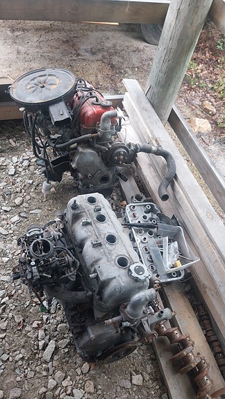 Toyota 2t moottori ja t40 vaihteisto